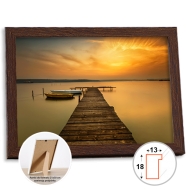 Zdjcie PREMIUM w brzowej ramie 10x15 cm