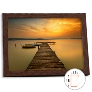 Zdjcie PREMIUM w brzowej ramie 30x40 cm
